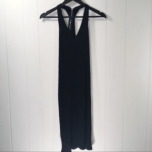Heart & Hip Black Racerback Midi Dress
